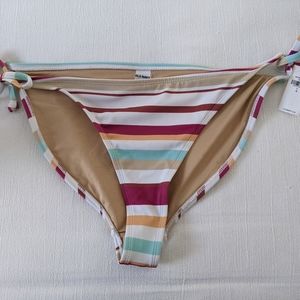 Old Navy striped bikini bottom